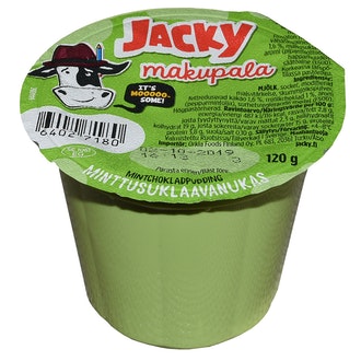 Jacky Makupala minttusuklaavanukas 120g