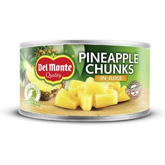 Del Monte 230g Ananaspaloja mehussa