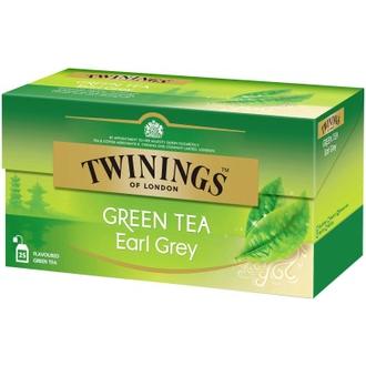 Twinings 25x1,6g  Green Tea Earl Grey