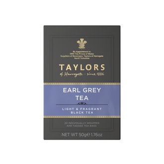 Taylors of Harrogate Earl Grey musta pussitee 20ps