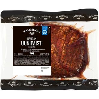 Tamminen naudan uunipaisti maustettu n1,2kg