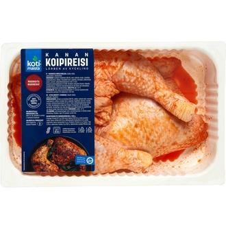 Kotimaista kanan koipireisi marinoitu n. 1,1 kg