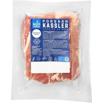 Kotimaista porsaan kassler maustamaton n. 1 kg