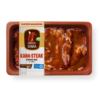 Naapurin Maalaiskanan kana-steak Korean BBQ n. 750g