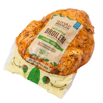Jyväbroiler Yrtti-Pippurimaustettu Kokonainen Broileri n1,3kg