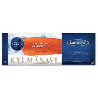 Kalaneuvos Kylmäsavukirjolohifilee ruodoton n700g vak