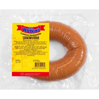 Chef Wotkins 370-400g Sörkanväärä ruokamakkara