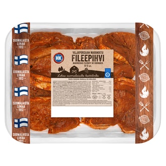 HK Viljaporsaan Fileepihvi marinoitu n. 1,3 kg