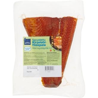 Rainbow n. 250g savustettu ruodoton kirjolohifileepala