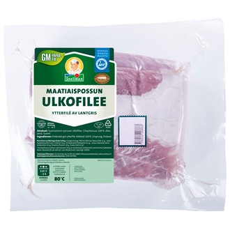 Snellman maatiaispossun ulkofilee n1,3kg
