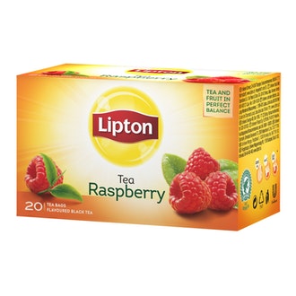 Lipton Vadelma tee 20 teepussia Rainforest Alliance
