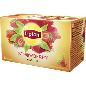 Lipton 20ps Strawberry musta tee