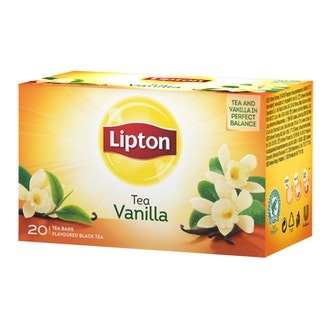 Lipton Vanilla tee 20 teepussia Rainforest Alliance