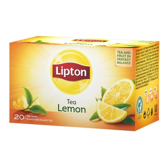 Lipton Lemon tee 20 teepussia Rainforest Alliance