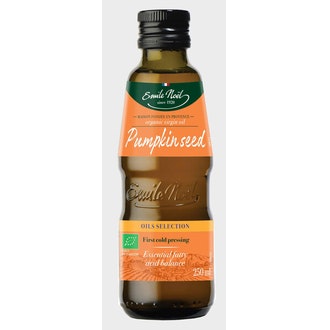 Emile Noel luomu kurpitsansiemenöljy 250ml ensimmäisestä kylmäpuristuksesta