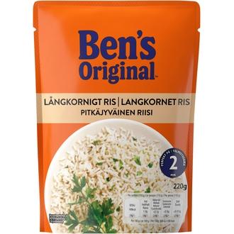 Ben\'s Original Pitkäjyväinen valmisriisi 220g