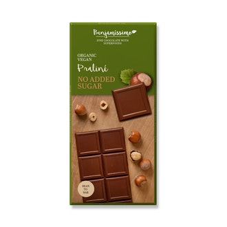 Benjamissimo Praline suklaalevy 70g luomu ei lisättyä sokeria