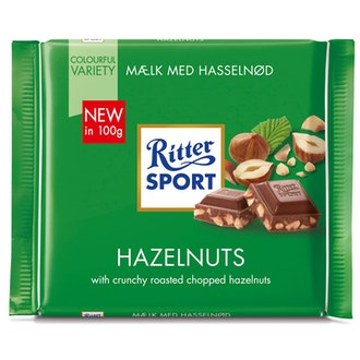 Ritter Sport chocolate 100g hazelnut