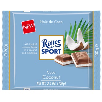 Ritter Sport coconut suklaalevy 100g