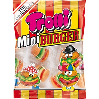 Trolli Mini Burger yks.pakattu makeinen 100g