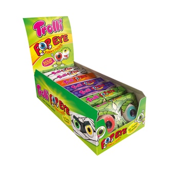 Trolli Silmämunapakkaus 38g karkit kirpeällä täytteellä