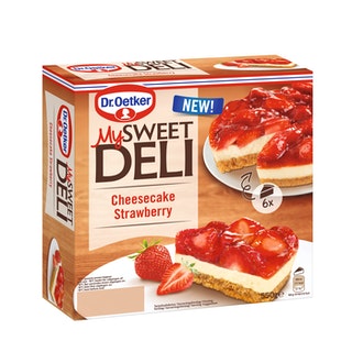 Dr. Oetker My Sweet Deli Strawberry Cheesecake pakastekakku 550 g