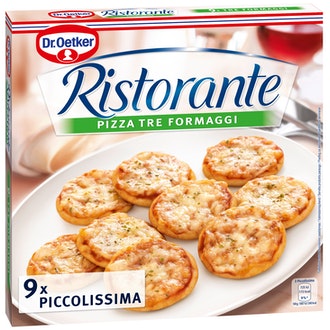Dr. Oetker Ristorante Piccolissima Tre Formaggi Pakastepizza 216 G
