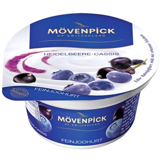 Mövenpick 150g jugurtti mustikka-mustaherukka