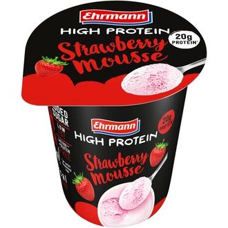 High Protein mansikanmakuinen proteiinimousse 200g