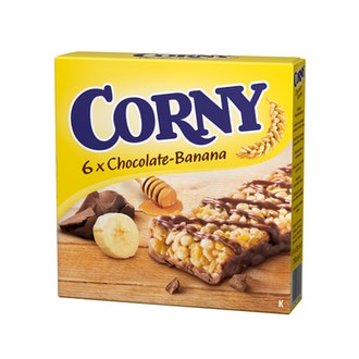 Corny myslipatukka 6x25g suklaa-banaani