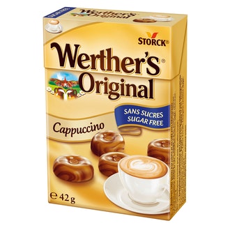 Werther´s Original kermakaramelli 42g cappucino sokeriton