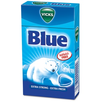 Vicks blue kurkkupastilli 40g sokeriton