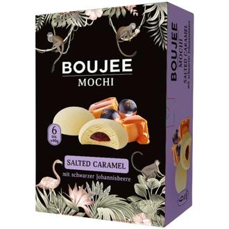 BOUJEE Mochi jäätelö suolakaramelli, mustaherukkatäytteellä 6 x 40 g