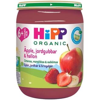 Hipp Luomu Punaisia marjoja ja omenaa 190g 6kk