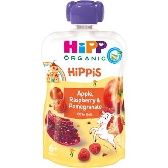 Hipp Hippis 100G Luomu Smoothie Omena Vadelma Granaattiomena 6Kk