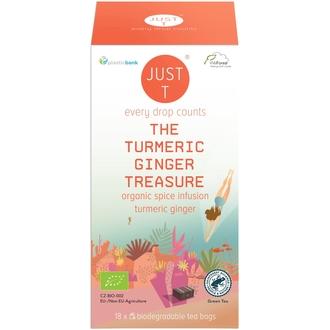 Just T 18x 2g The Turmeric Ginger Treasure luomu teesekoitus