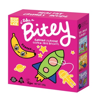Bitey lastenkeksi 125g banaani gluteeniton