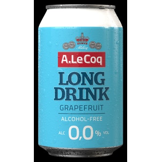 A. Le Coq Grapefruit alkoholiton lonkero 0,0 % 0,33 l tlk