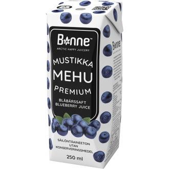 Bonne Premium Mustikkamehu 250 ml