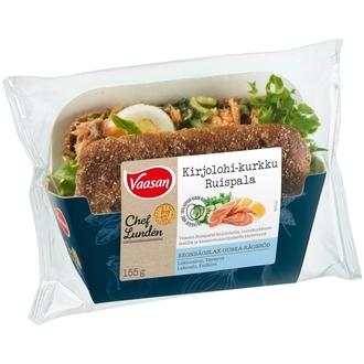 Chef Lundén Vaasan Kirjolohi-kurkku Ruispala 155g