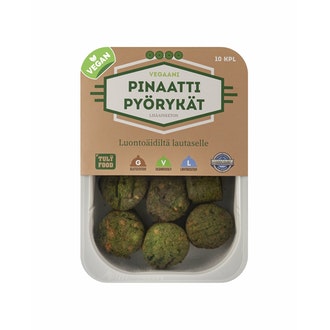 Sakesushi vegaaniset pinaattipyörykät 180g