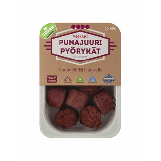 Sakesushi vegaaniset punajuuripyörykät 200g