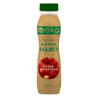 Baltais metsämansikkajogurttijuoma luomu 290 g