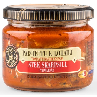 Old Riga paistettu kilohaili 280/175g tomaattikastikkeessa
