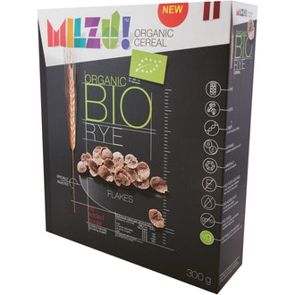 MILZU Luomu ruishiutaleet sokeriton 300g