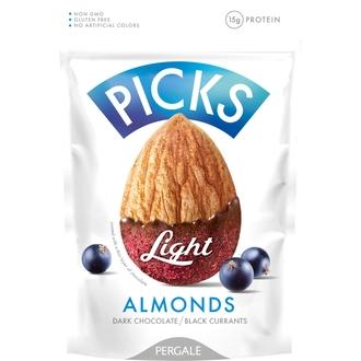 Pergare Almonds With Dark Chocolate And Blackcurrant Powder 90 G
