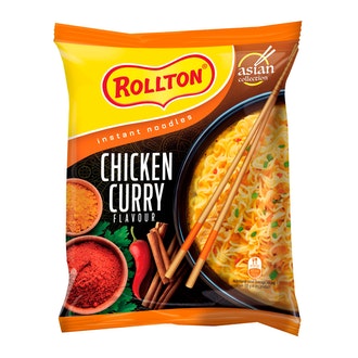 Rollton Asia Curry-kananmakuinen nuudeli  65g