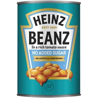 Heinz valkoiset pavut tomaattikastikkeessa ei lisättyä sokeria 415g