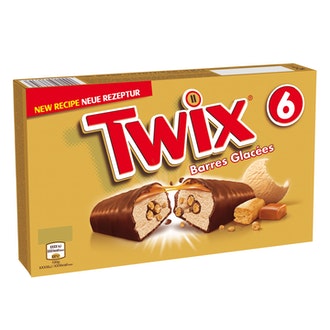 Twix 6-pack jäätelöpatukat 258,6ml (6 x 34,2 g)
