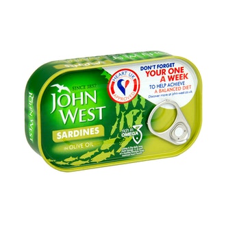 John West sardiinit oliiviöljyssä 120/90g